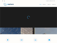 Tablet Screenshot of cisphere.com